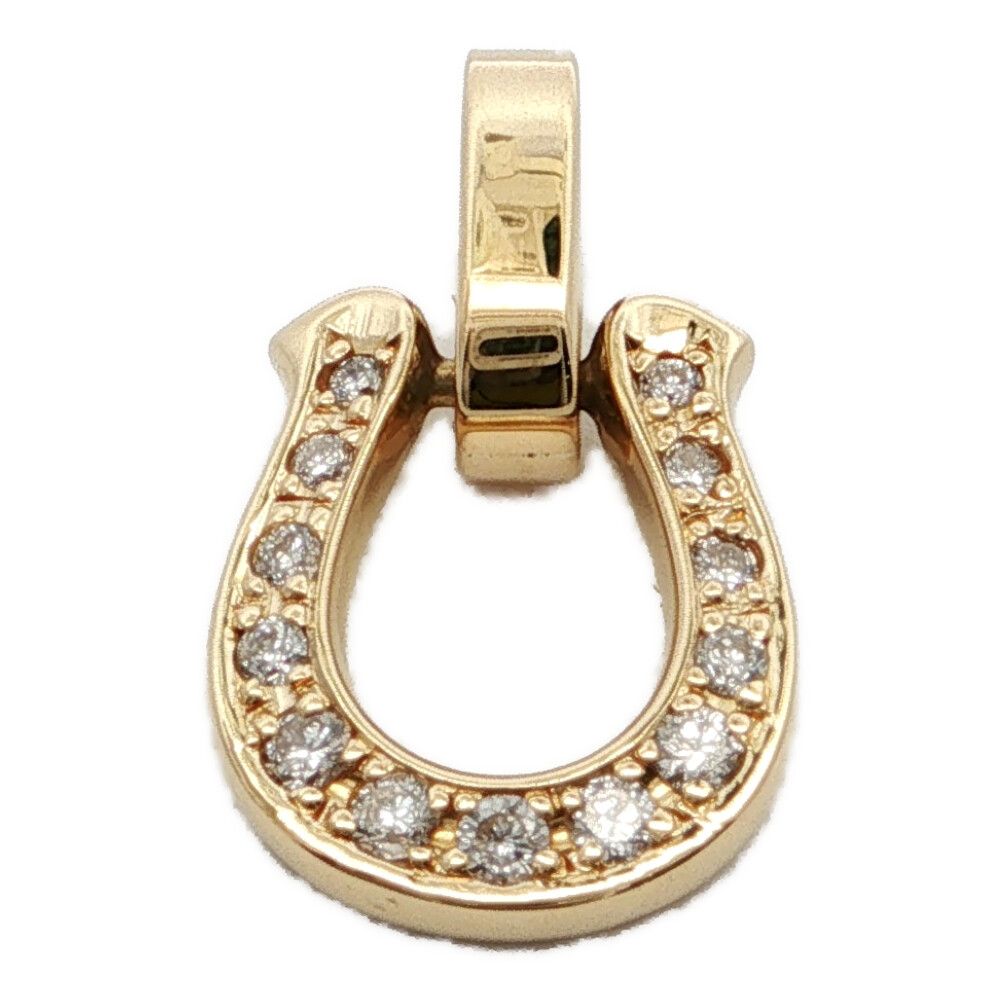 0.11ct シンパシーオブソウル ホースシュー 馬蹄 ダイヤ ペンダント 
