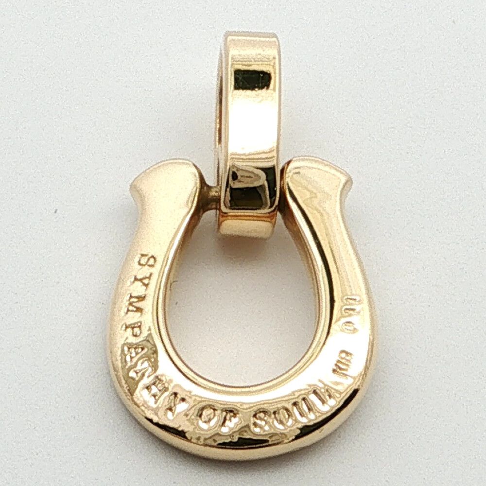 0.11ct シンパシーオブソウル ホースシュー 馬蹄 ダイヤ ペンダント 