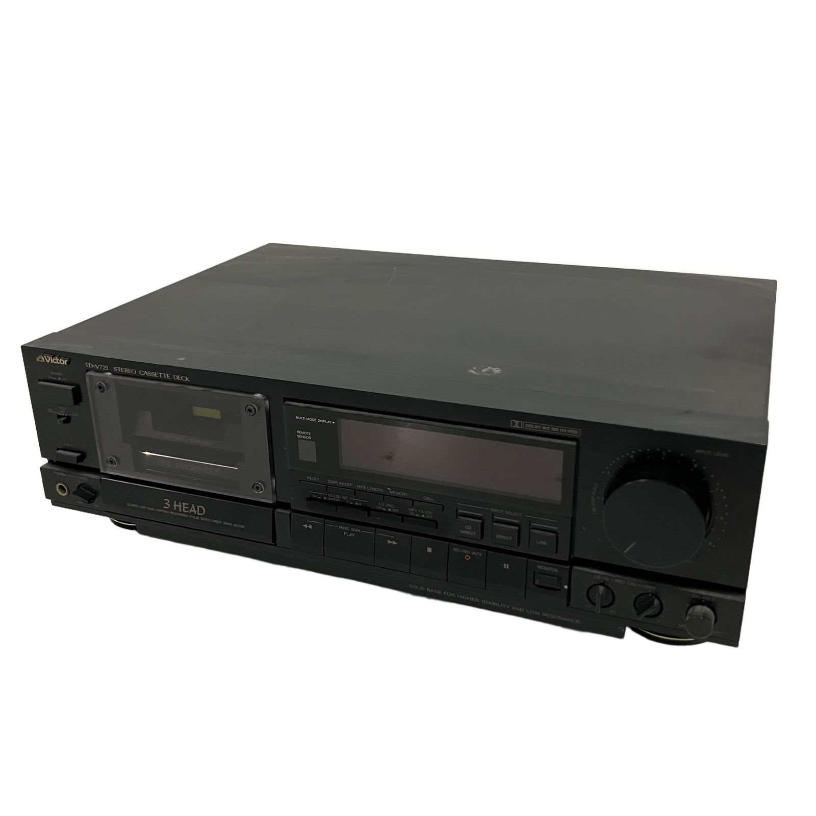 TD-V721 Victor カセットデッキ ビクター VICTOR - ステレオカセット