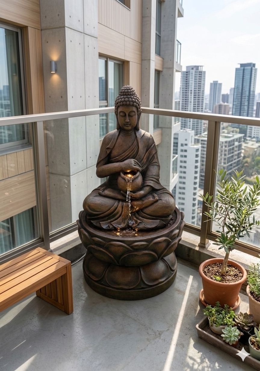 仏像流水
