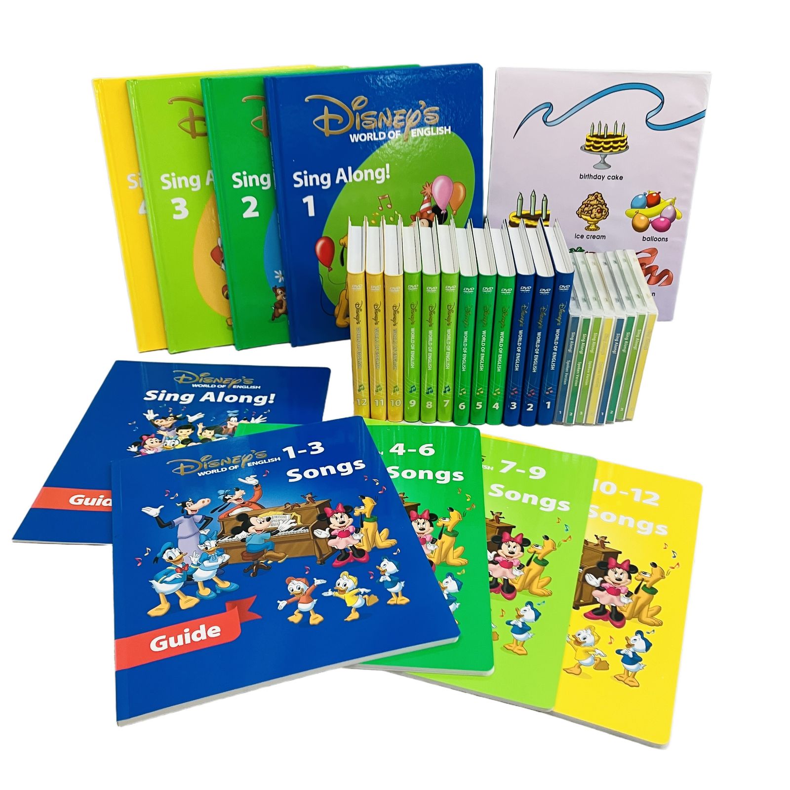 【美品多数】ディズニー英語教材セット 2017年　dwe ワールドファミリー ディズニー英語システム トークアロング 2017年頃