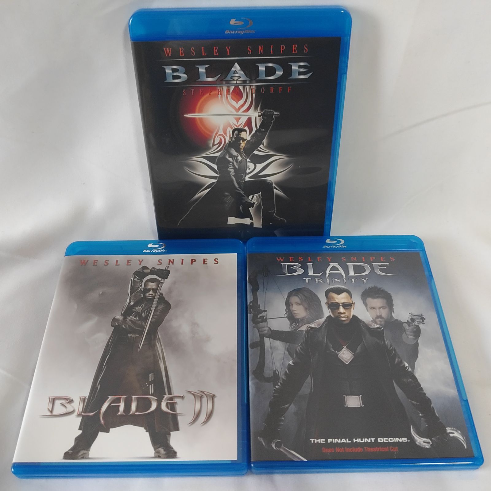中古品】ブレイド 1, 2, 3 ブルーレイ 3点セット ワーナー ウェズリー