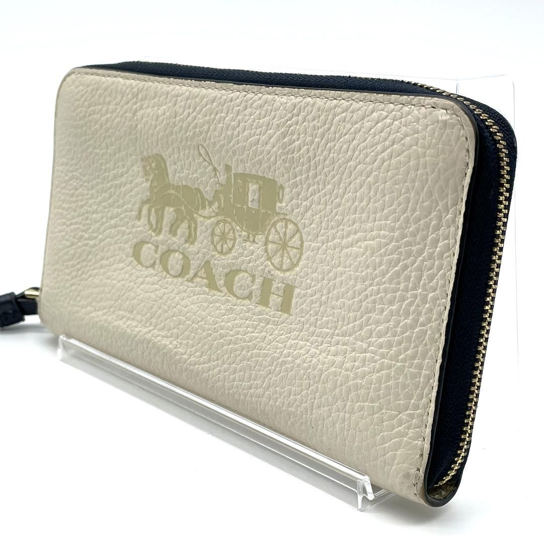 コーチ 長財布 COACH レディース ホワイト 財布 - プレゼント ブランド