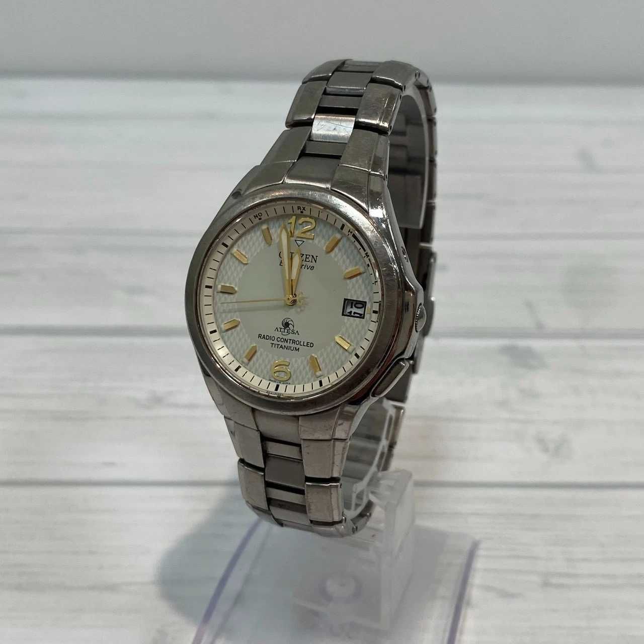 塩】稼動 CITIZEN シチズン ATESSA アテッサ TITANIUM ECO-DRIVE エコ 