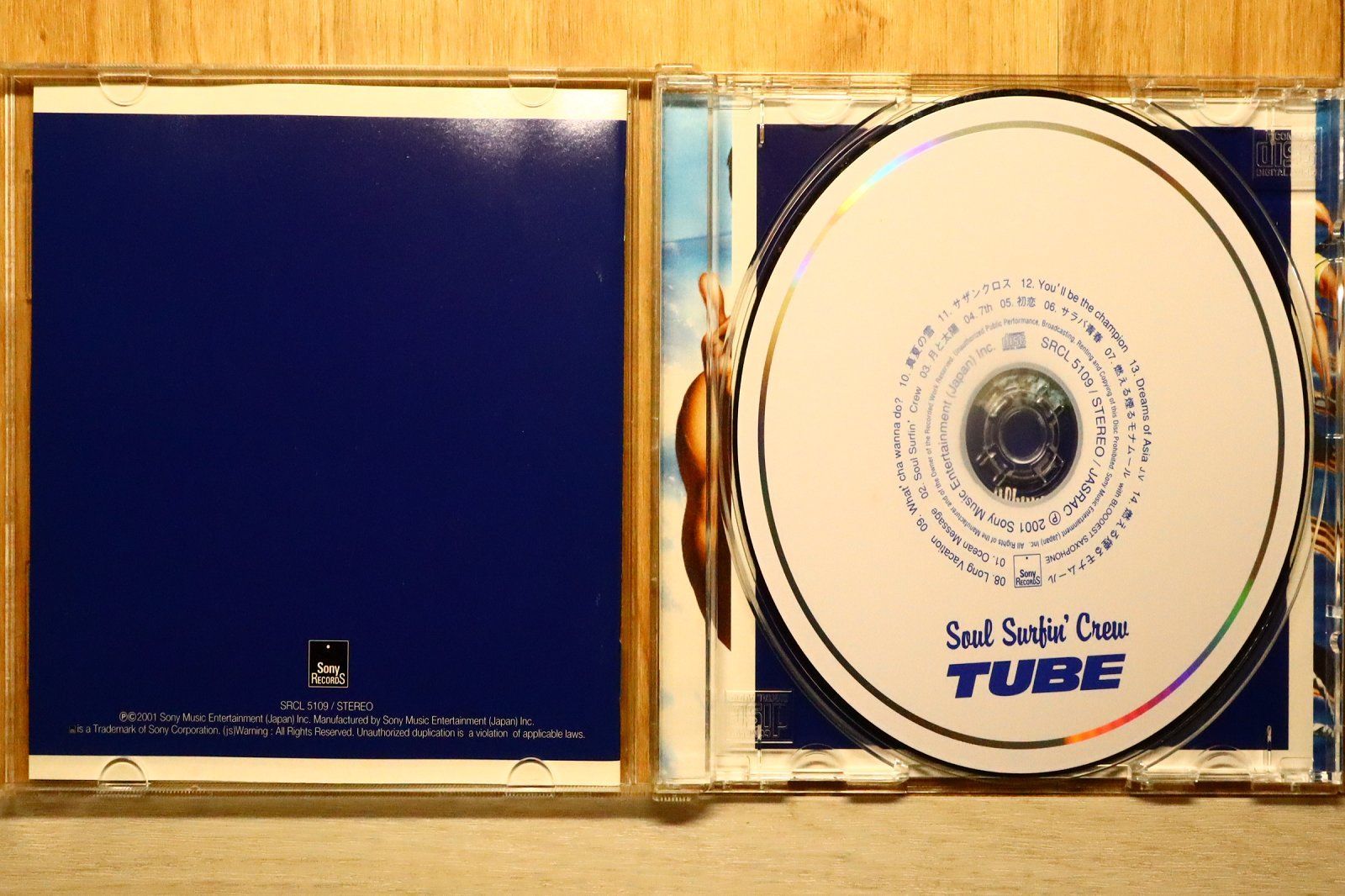 国内盤CD☆チューブ/TUBE□ Soul Surfin' Crew 【SRCL5109
