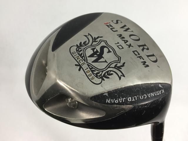 中古ゴルフクラブカタナゴルフ SWORD iZU MAX CFM ドライバー iZU
