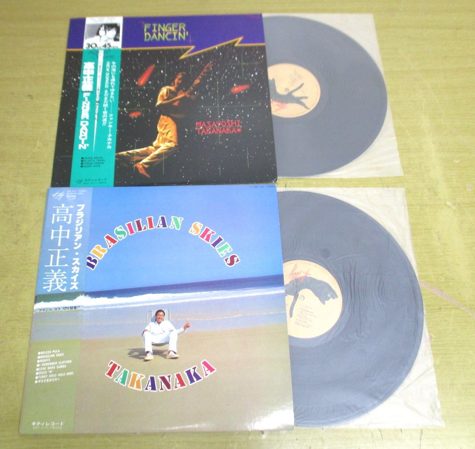 B158 LPレコード 高中正義 9枚まとめ売り - メルカリ