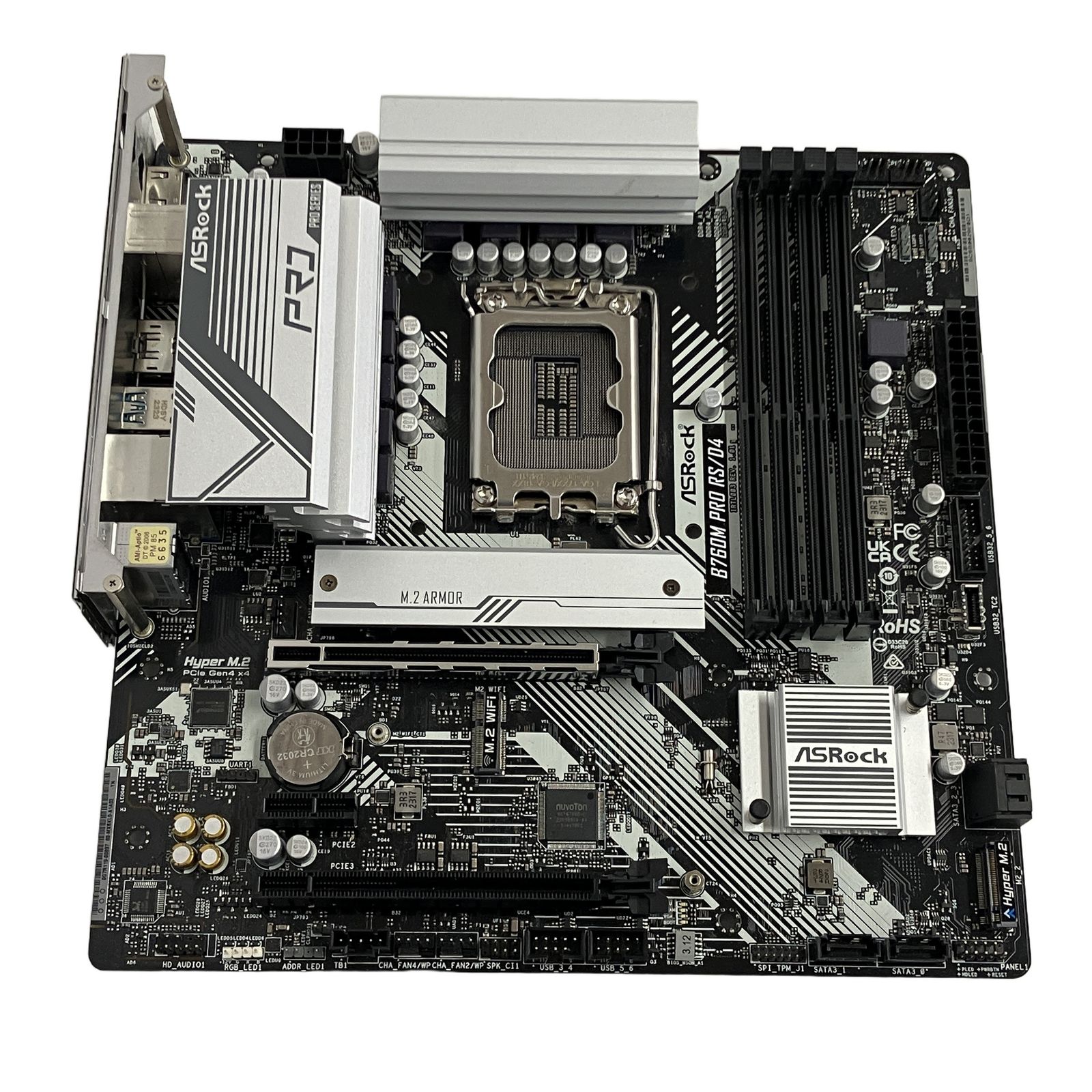 マザーボード　など ASROCK B760M PRO RS D4 マザーボード パソコン パーツ LGA1700 DDR4