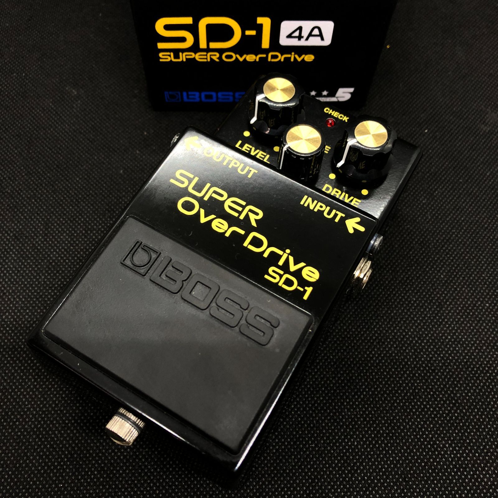 配信機器・PA機器・レコーディング機器 BOSS SD-1 4A (Super OverDrive) 40th Boss SD-1-4A Super Overdrive Guitar Pedal - 40th Anniversary