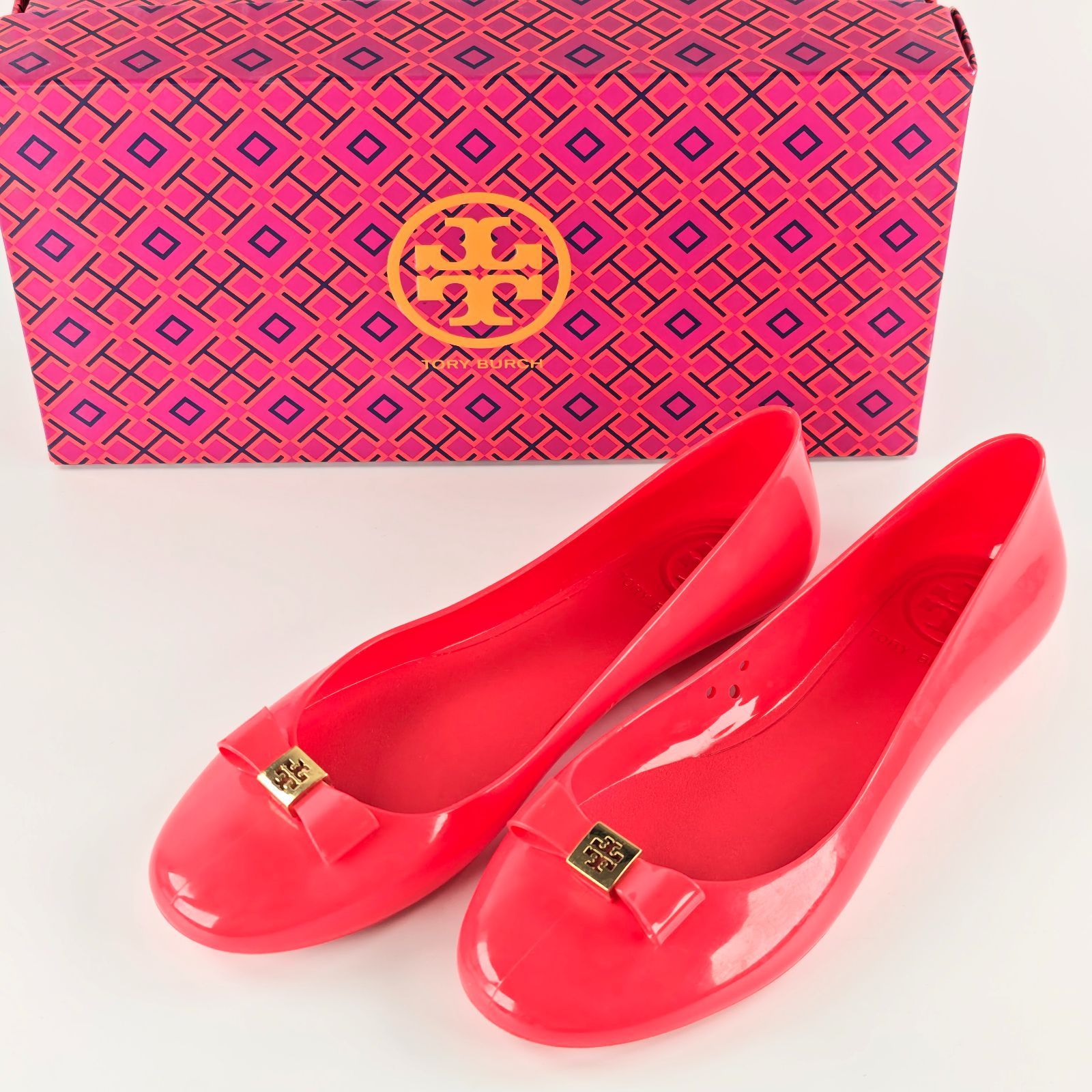 トリーバーチ エナメルバレエシューズ レディース SIZE 7M (24cm) Tory Burch トリーバーチ エナメルバレエシューズ レディース SIZE 7M (24cm) Tory