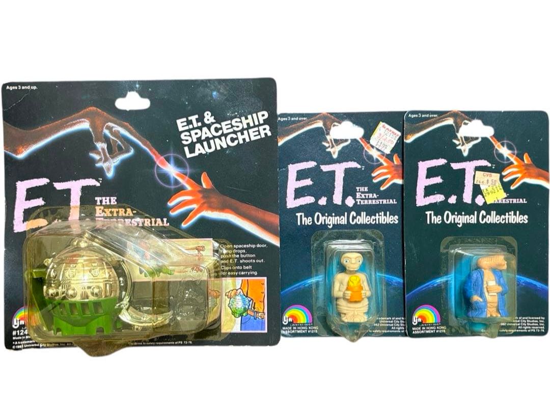 希少】E.T. 当時物 未開封フィギュアLJN社 8点まとめ売り - メルカリ