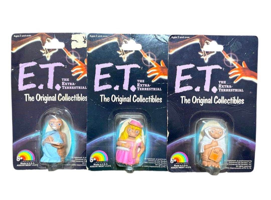 希少】E.T. 当時物 未開封フィギュアLJN社 8点まとめ売り - メルカリ