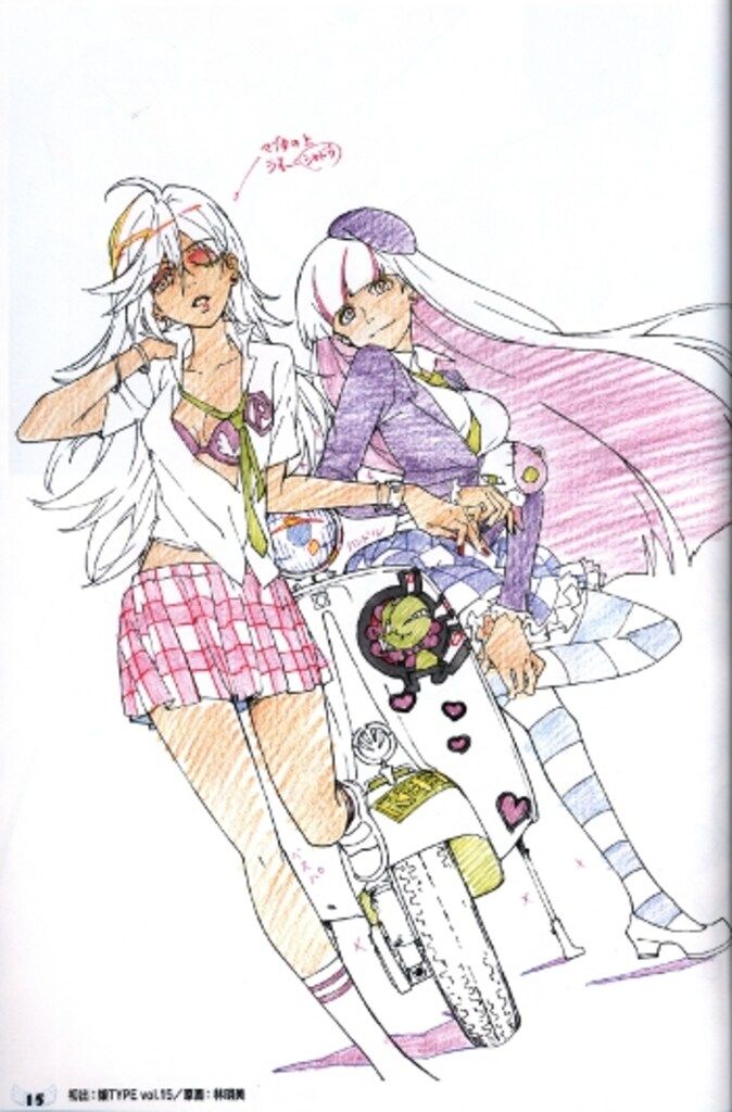 GAINAX Panty&Stocking with Garterbelt アニメーション原画集 - メルカリ