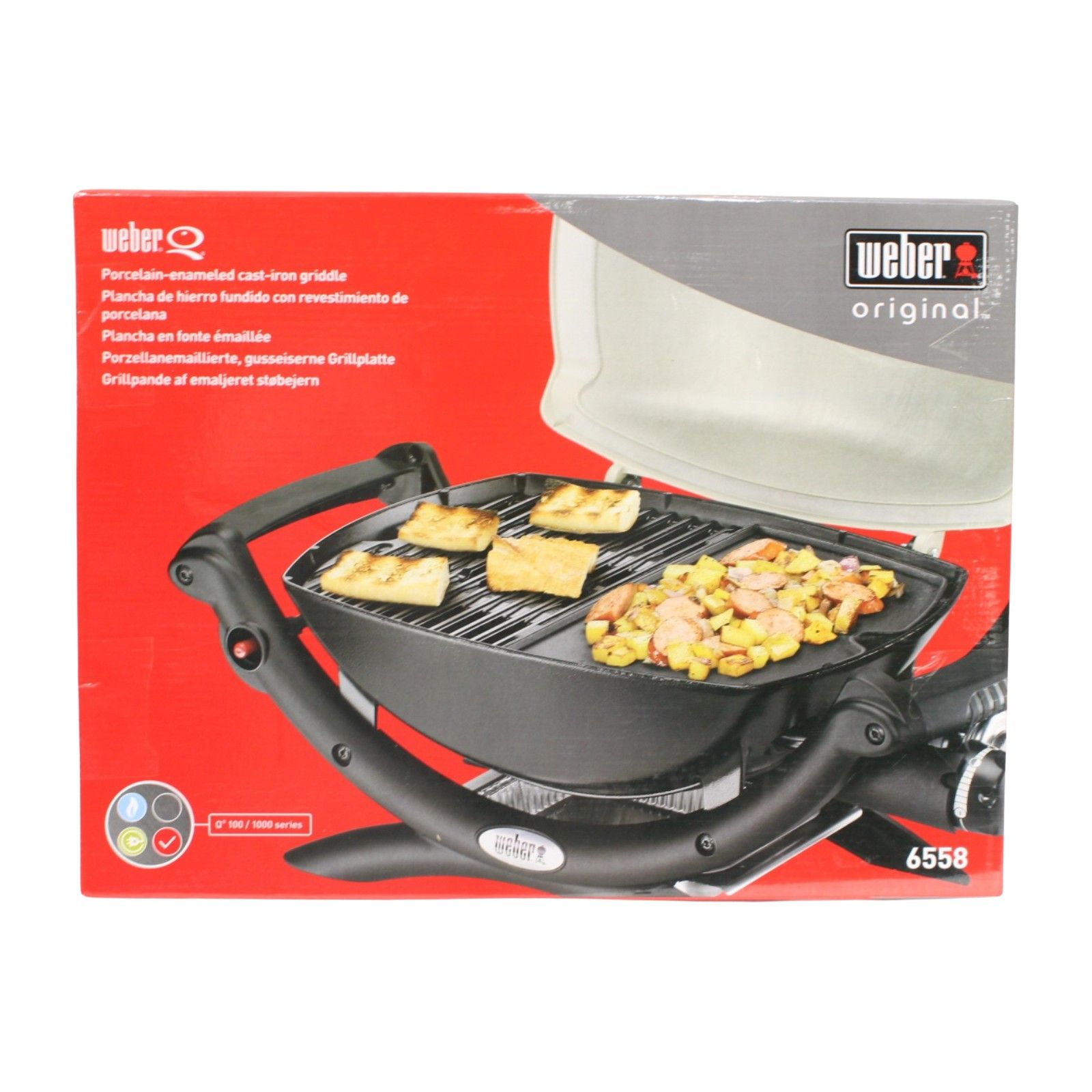 ウェーバー Q1000シリーズ用グリドル #6558 【未使用品】 Weber