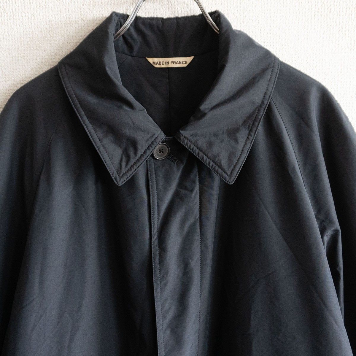サイズ50】 HERMES 【ステンカラー コート】エルメス フランス製