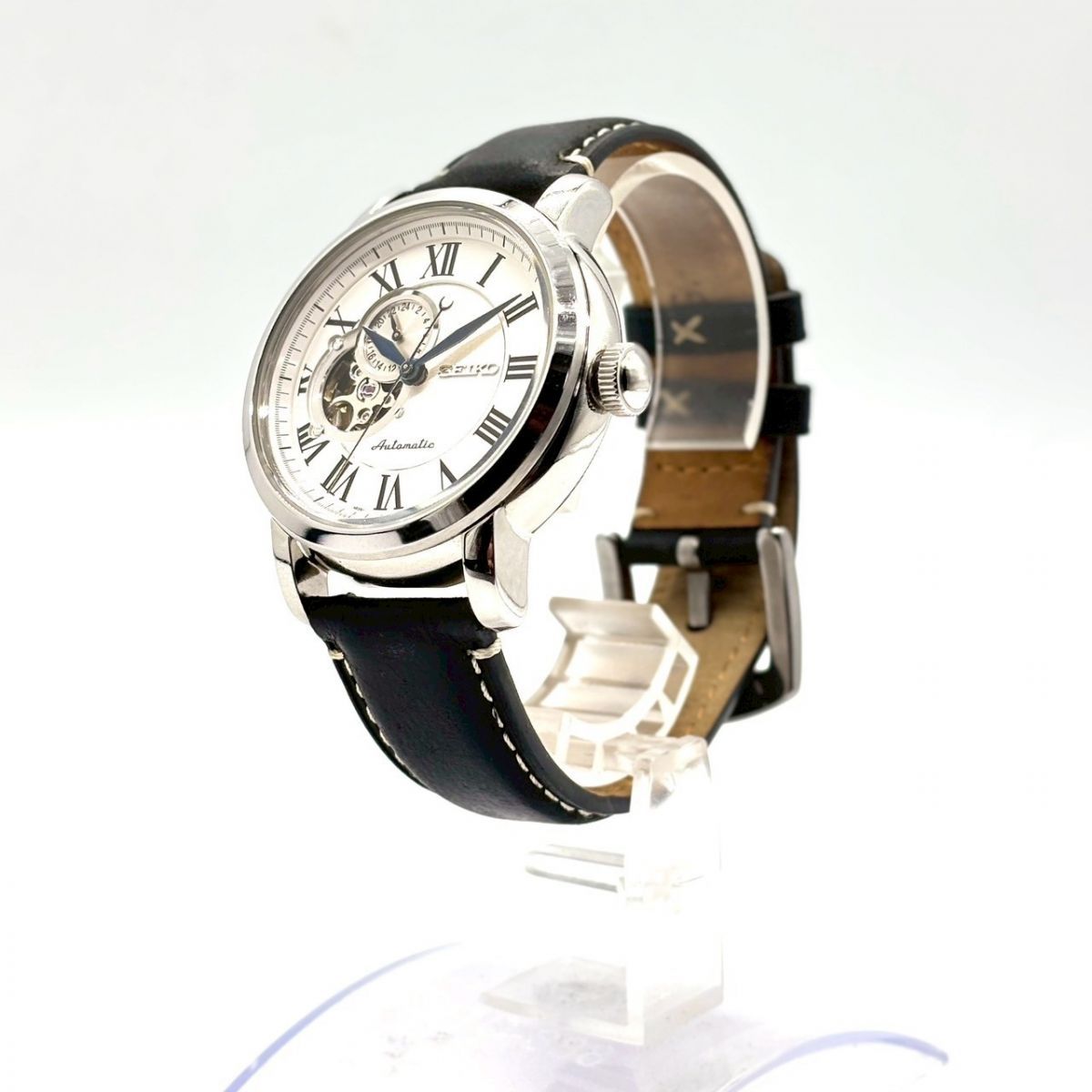 静謐に時を刻む】 SEIKO 腕時計 プレザージュ メカニカル オープン