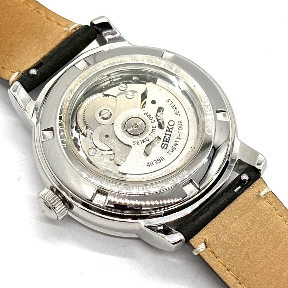 静謐に時を刻む】 SEIKO 腕時計 プレザージュ メカニカル オープン