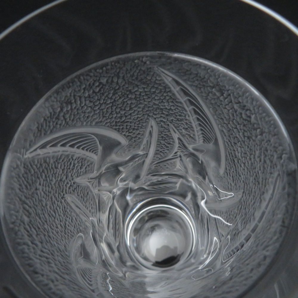未使用 LALIQUE ラリック イロンデル 燕 ツバメ つばめ タンブラー 2点