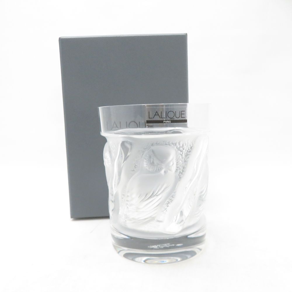 未使用 LALIQUE ラリック HULOTTE ユロット 梟 フクロウ ふくろう