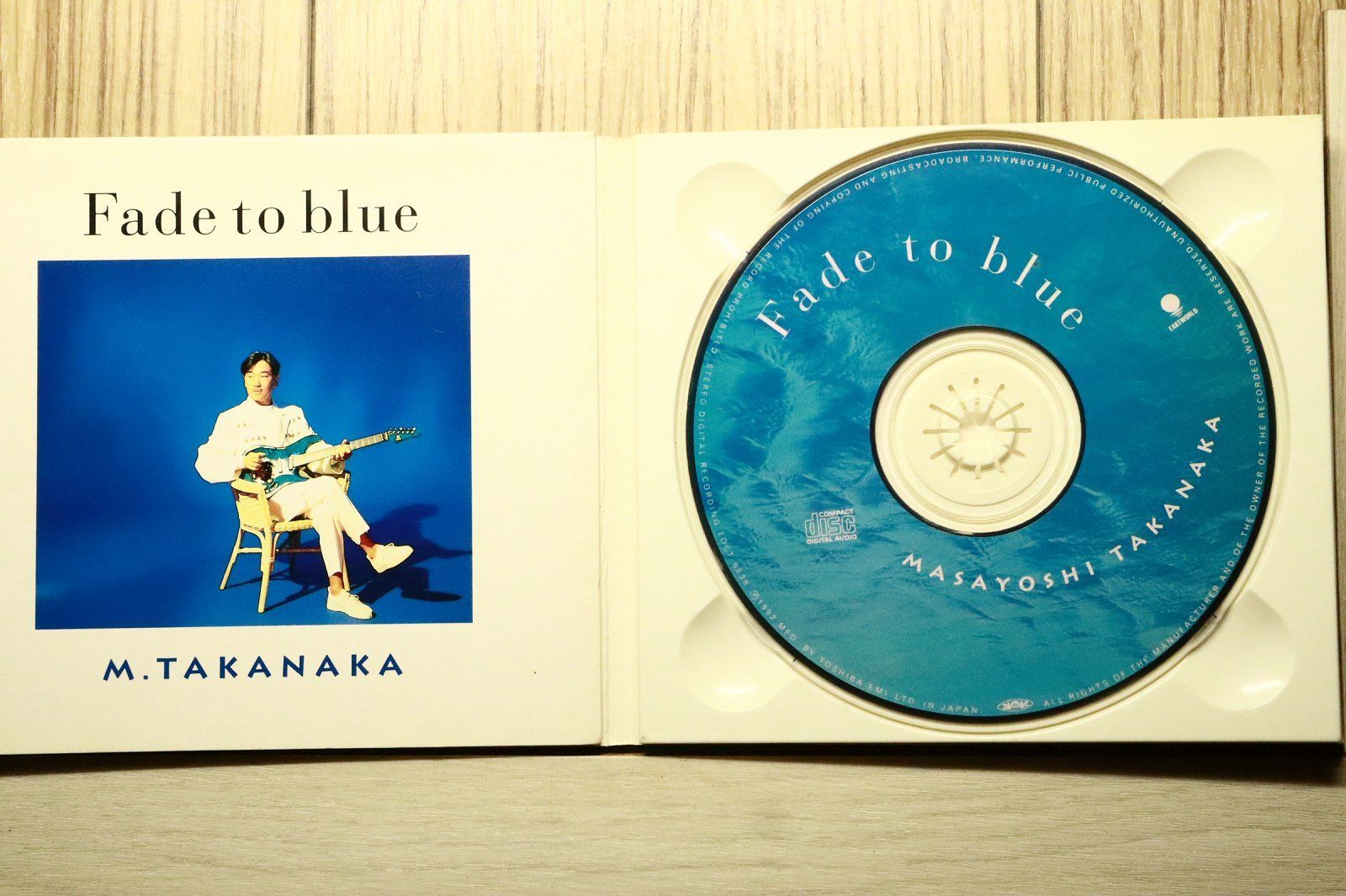 国内盤CD☆高中正義/Masayoshi Takanaka□ Fade to blue 【TOCT6538