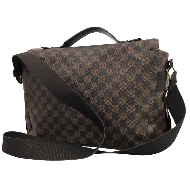 ルイヴィトン LOUIS VUITTON ダミエ ブロードウェイ ショルダーバッグ エベヌ N42270 中古 新入荷 LV2081 ルイヴィトン LOUIS VUITTON ダミエ ブロードウェイ ショルダーバッグ