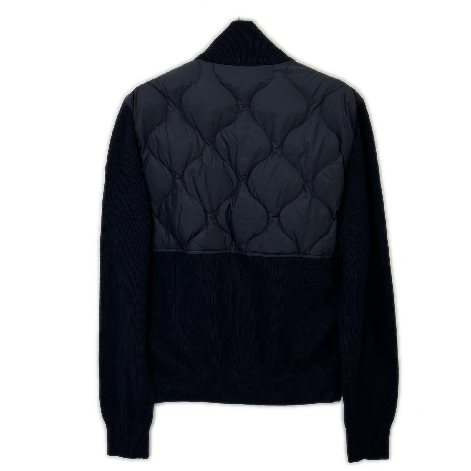 MONCLER モンクレール ﾈｲﾋﾞｰ MAGLIONE TRICOT CARDIGAN ﾆｯﾄ切替ﾀﾞｳﾝ 