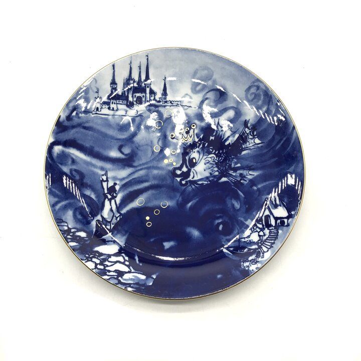 未使用品 マイセン 1990年イヤープレート 未使用保管 MEISSEN マイセン