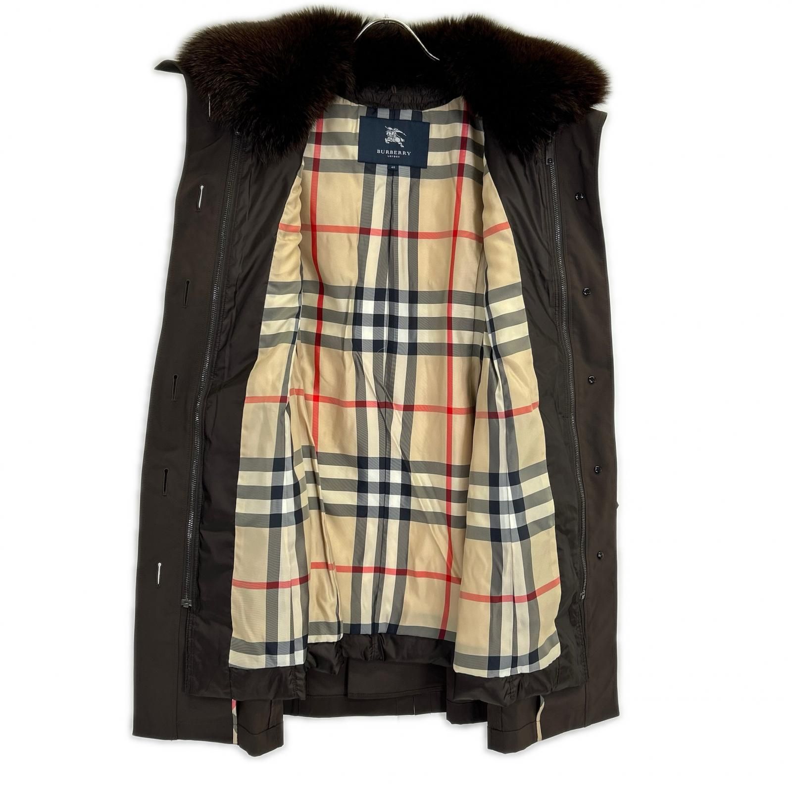 AA626 BURBERRY LONDON ライナー付き ダウンコート Yahoo!オークション - AA626 BURBERRY LONDON ライナー付き ダウンコー