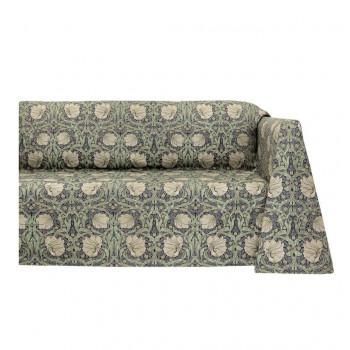 川島織物セルコン Morris Design Studio ピンパーネル マルチカバー 200×200cm HV1746S G グリーン 56,984円