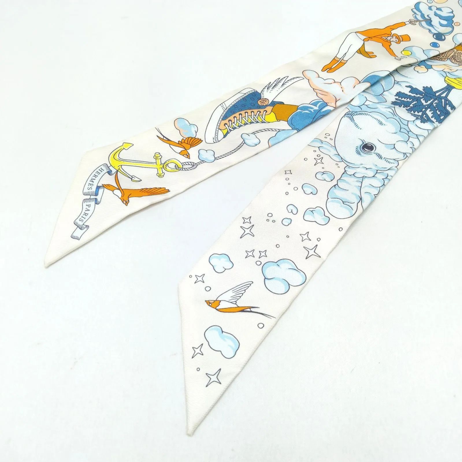 ✨️HERMES✨️エルメス ツイリー Sur Mon Nuage 私の雲 スカーフ