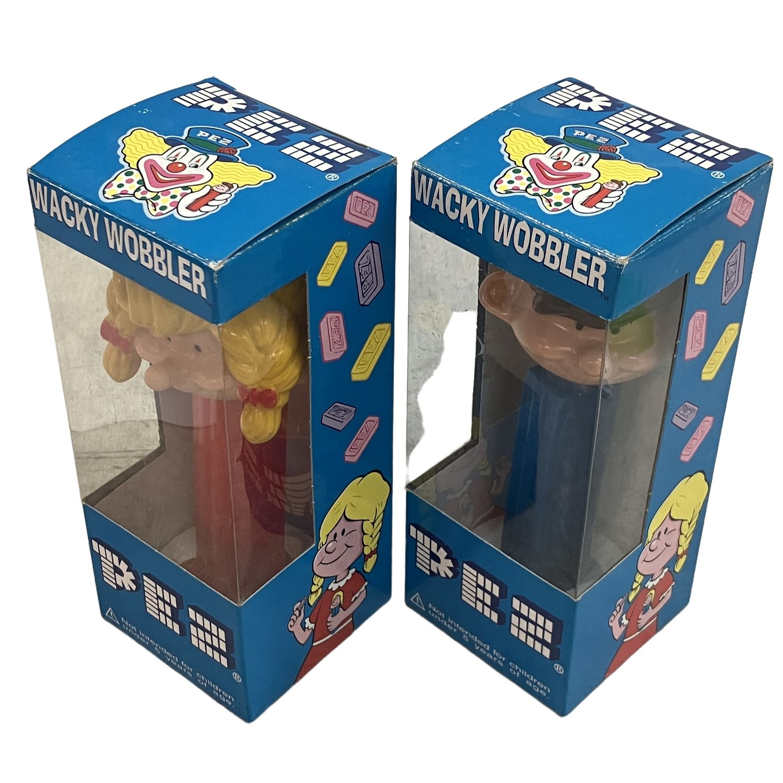 Funko PEZ WACKY WOBBLER 首振りドール 男の子 女の子 ボビングヘッド