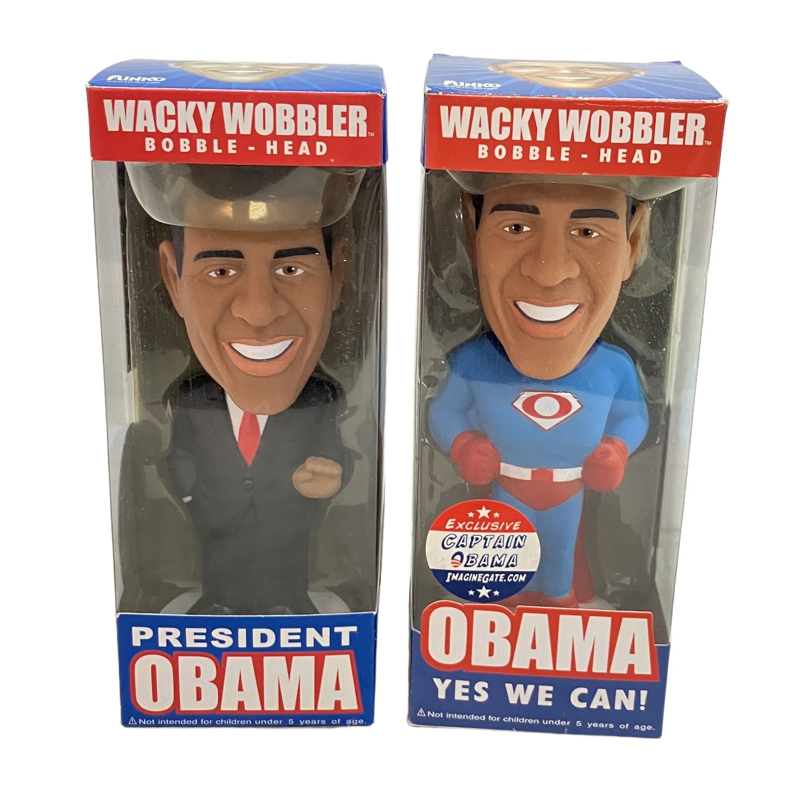 FUNKO WACKY WOBBLER OBAMA バラク・オバマ ボブルヘッド 首振り人形 
