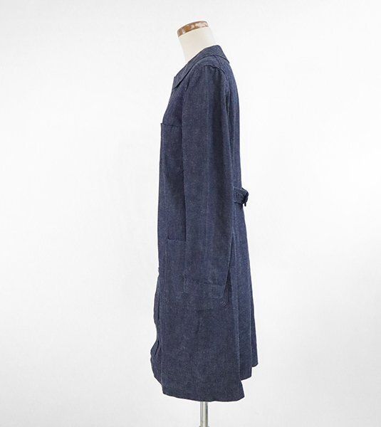 希少 コムデギャルソン コムコム 丸襟 コート COMME des GARCONS COMME des GARCONS ◇ デニム 丸襟 コート