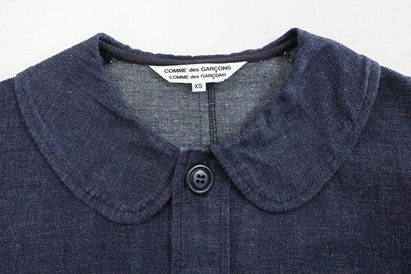 COMME des GARCONS COMME des GARCONS ◇ デニム 丸襟 コート