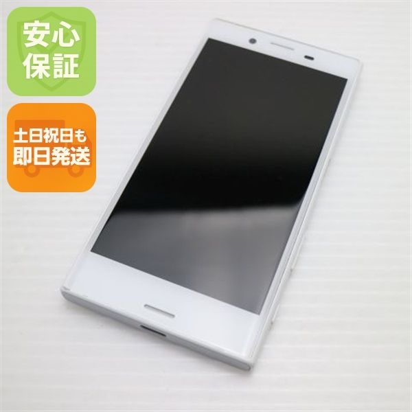 超美品 SO-02J Xperia X Compact ホワイト 即日発送 スマホ DoCoMo