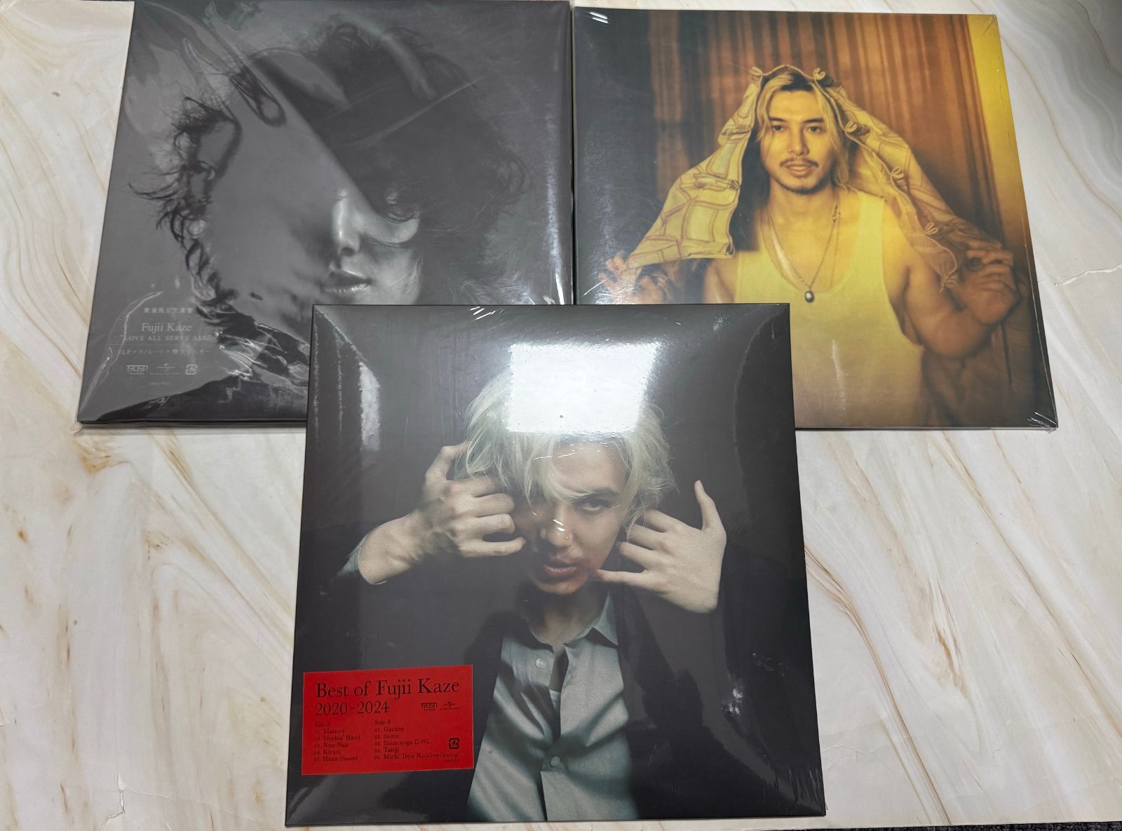 藤井風 LP レコード 3 枚セット HELP EVER HURT NEVER / Prema / Best