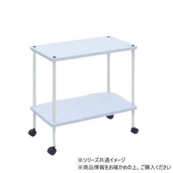 高田ベッド製作所 モクワーゴン(キャスター付き) 2段式ワゴン 幅35×奥行40×高さ70cm ホワイト TB-1564-01