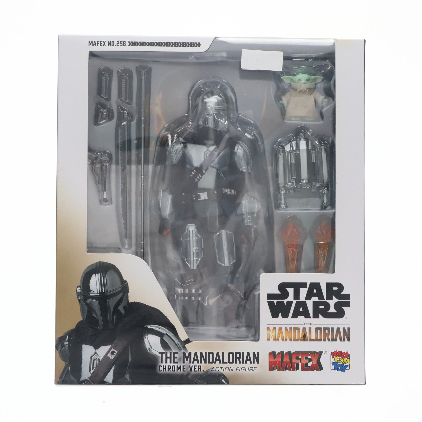 マフェックス No.256 MAFEX THE MANDALORIAN(マンダロリアン) CHROME