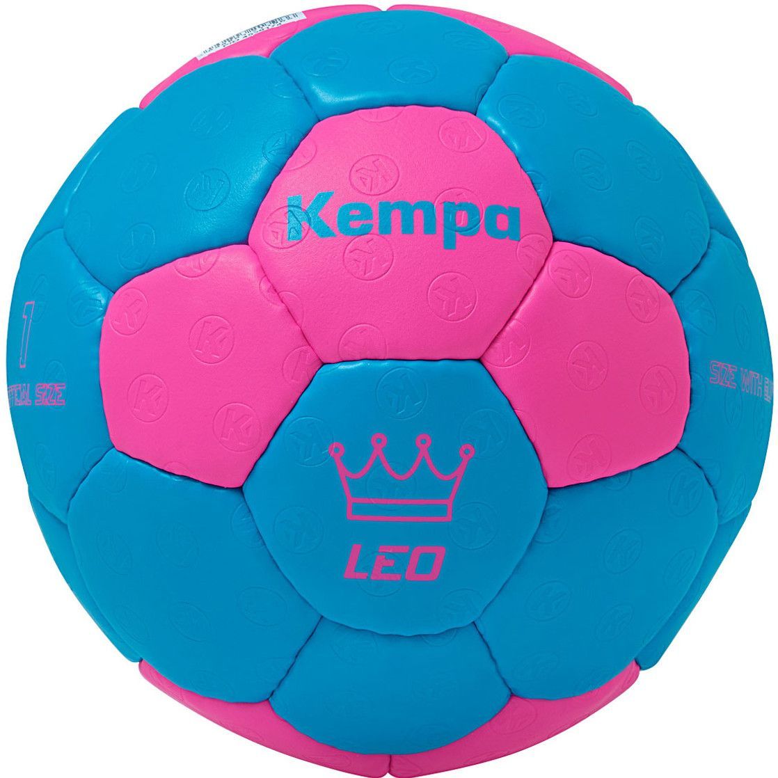 【ハンドボール】Kempa ハンドボールボール Leo ブルー＆ピンク　1号球