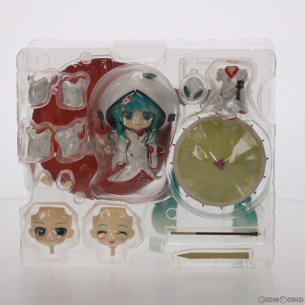雪ミク いちご白無垢 Ver. 303フィギュア 再入荷【303】 雪ミク いちご白無垢Ver. 体パーツ 白無垢 ねんどろいど