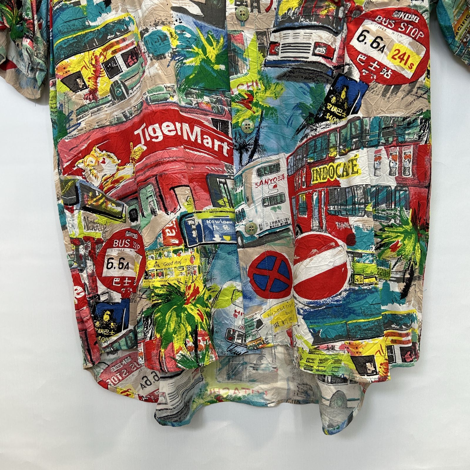 浜館75-2276] [店舗併売品] JAMS WORLD ジャムズワールド アロハシャツ