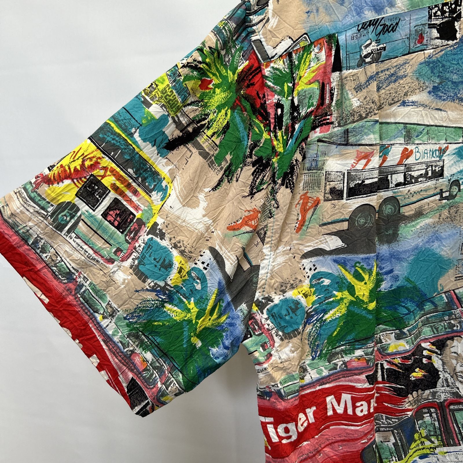 浜館75-2276] [店舗併売品] JAMS WORLD ジャムズワールド アロハシャツ