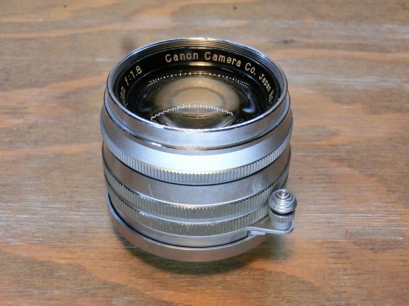 7907 Canon LENS 50mm 1.8 ライカ L39マウント Lマウント 標準レンズ