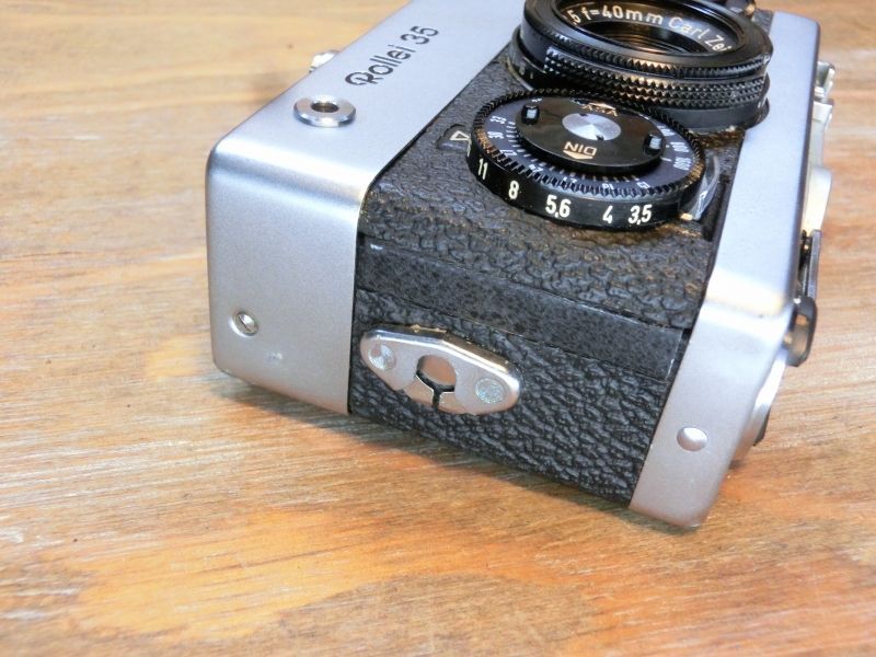 7908 良品 Rollei 35 露出計OK ドイツ製 シルバー ローライ フィルム