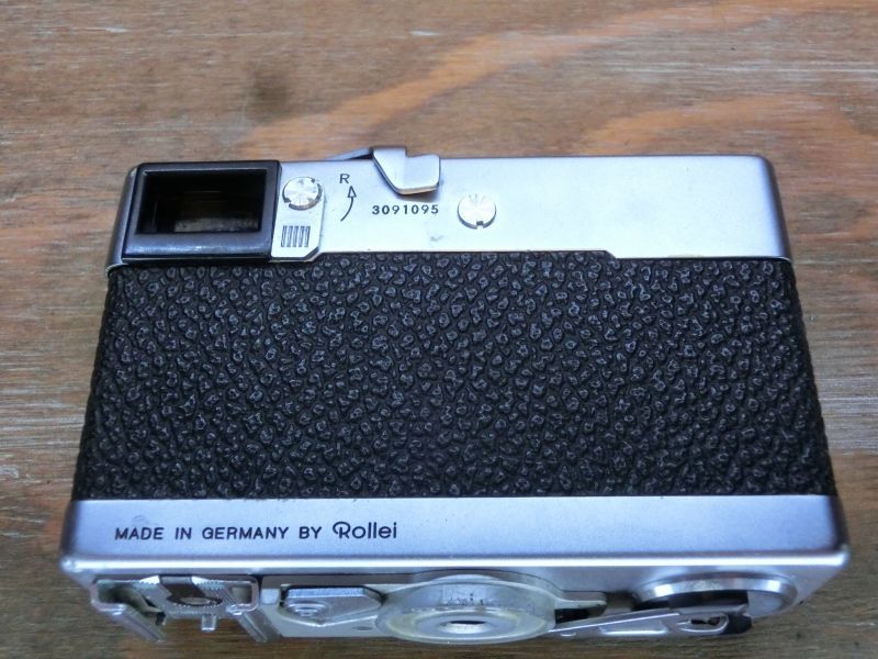 【完動品・美品】Rollei 35 ローライ35 シルバー　ドイツ製　露出計OK Rollei 35 Chrome Germany – FLASHBACK CAMERA