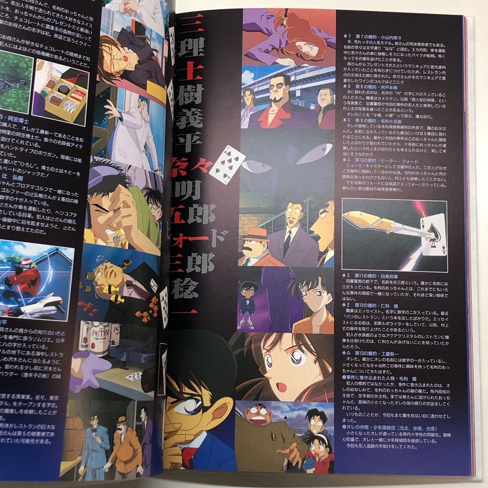 N]計3冊セット 15周年記念 名探偵コナン プログラムコレクション 1～3