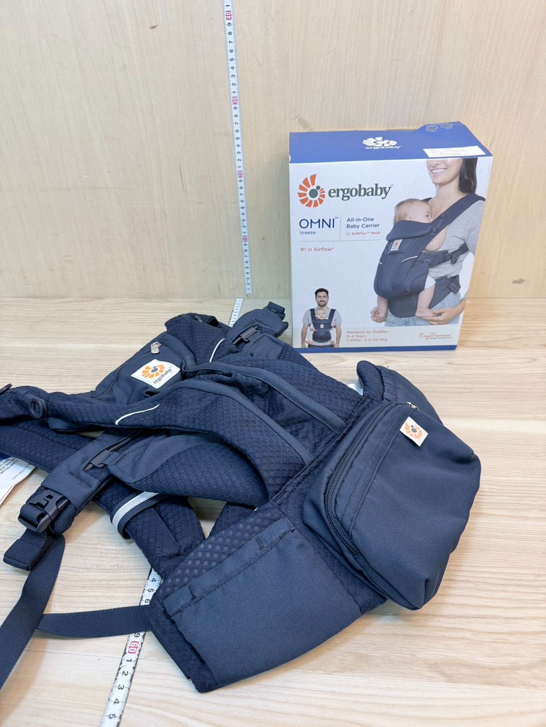 新品 コストコ ergobaby エルゴベビー　オムニ　ブリーズ　OMNI breeze 抱っこひも