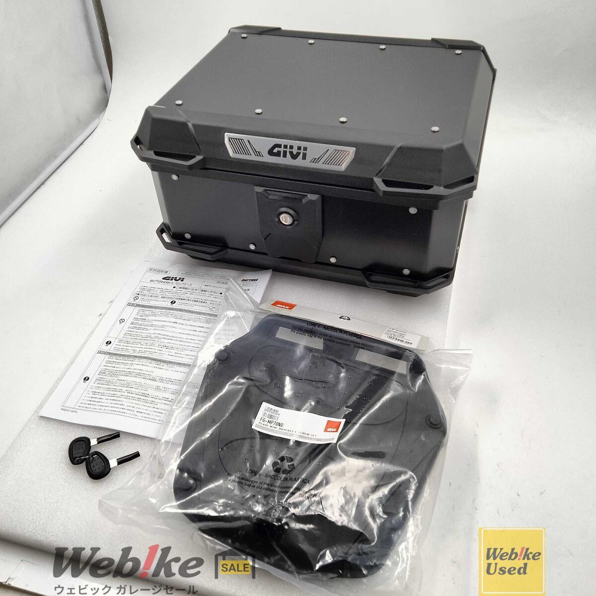 GIVI BOX リアボックス Amazon | GIVI(ジビ) バイク用 リアボックス モノロック 25L WILDCAT