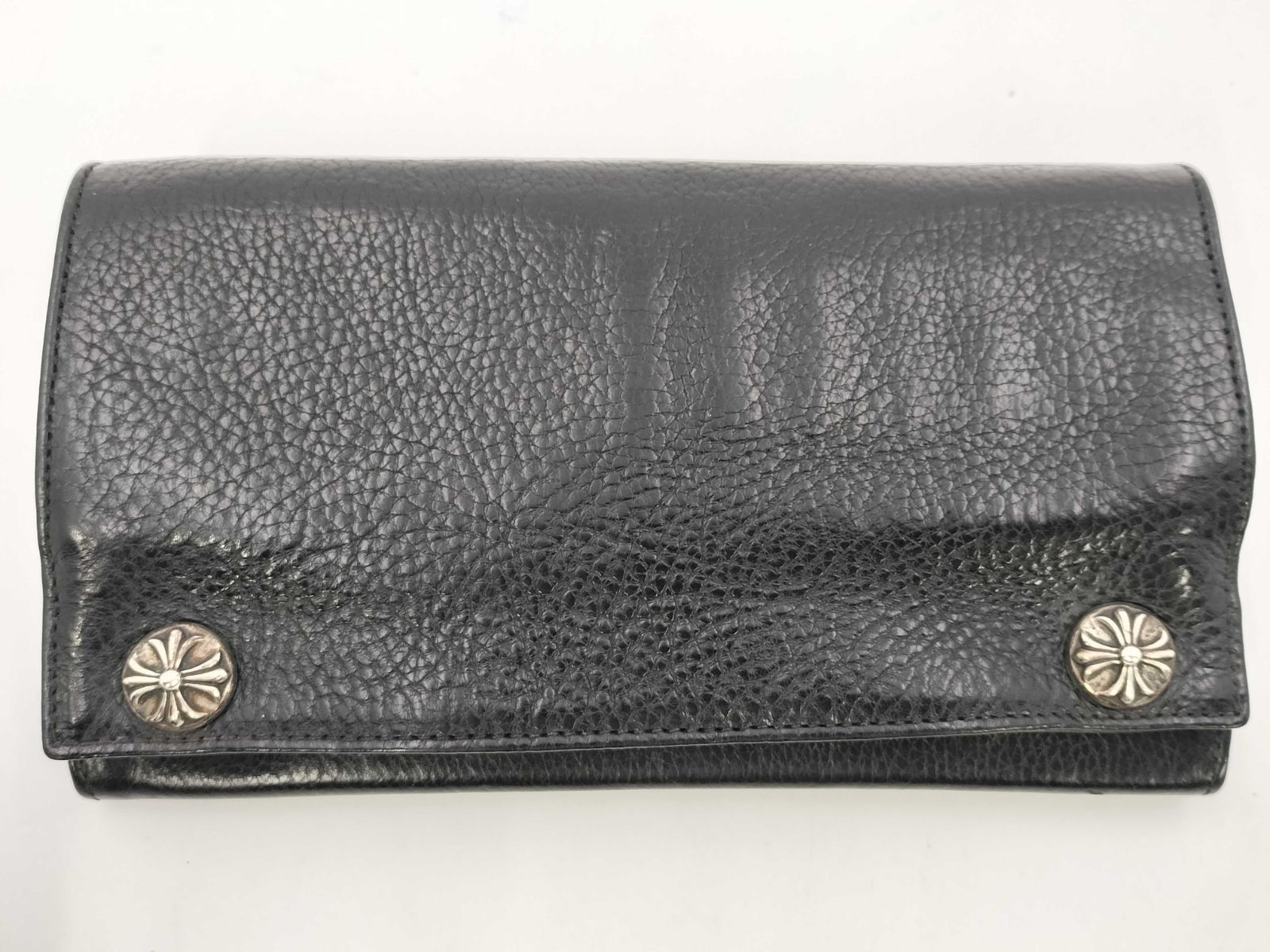 CHROME HEARTS クロムハーツ グリーシー ロングウォレット 財布 - メルカリ