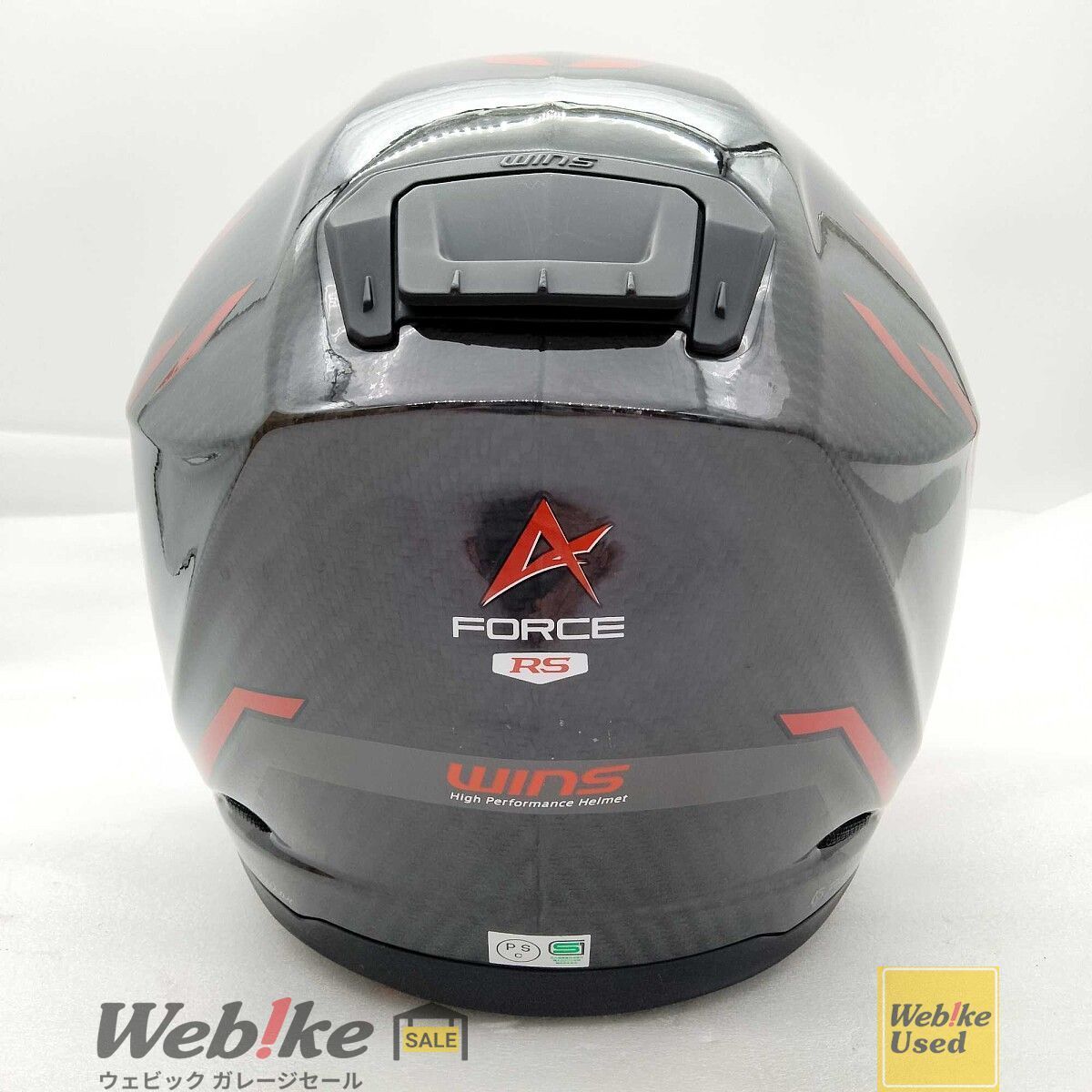 WINS A-FORCE RS FLASH フルフェイスヘルメット | サイズ：L RXBI28042